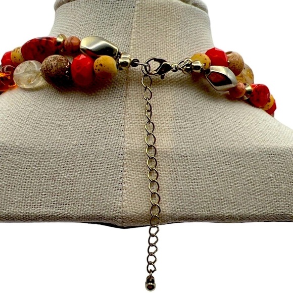 Handmade Beaded Necklace & Bracelet Set    N81 - Picture 4 of 7